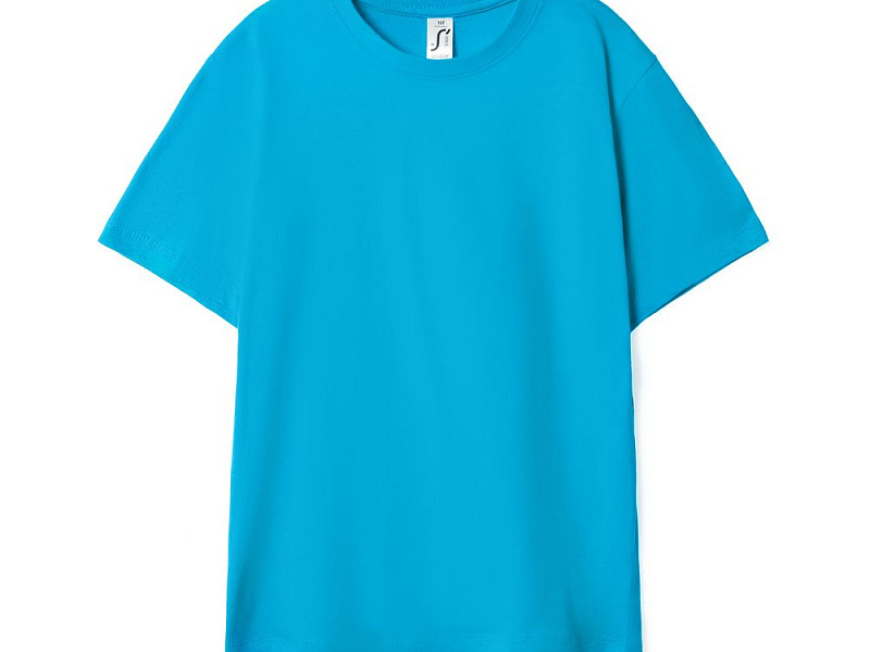 Футболка детская Regent Kids 150, бирюзовая