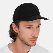 Бейсболка Long Beach, черная