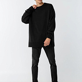 Джемпер оверсайз унисекс Stated в сумке, черный