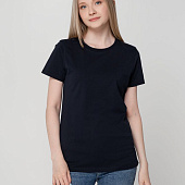 Футболка женская T-bolka Lady, темно-синяя