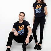 Футболка «Мы все слегка того», темно-синяя