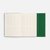 Ежедневник Petrus Flap, недатированный, зеленый