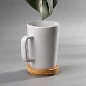 Кружка Vierra с крышкой-костером, белая