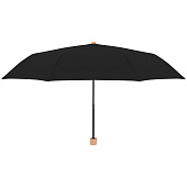 Зонт складной Nature Mini, черный