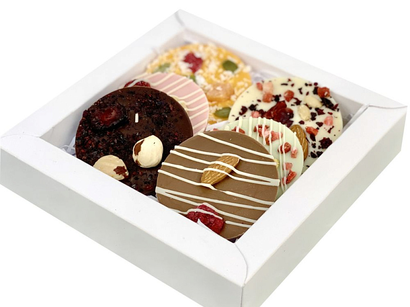 Шоколадные конфеты Mendiants, ассорти