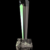 Стела Afterglow с подсветкой, большая, в подарочной упаковке