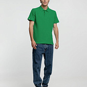 Рубашка поло мужская Virma Premium, зеленая