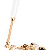 Театральный бинокль-лорнет Broadway 325E, белый