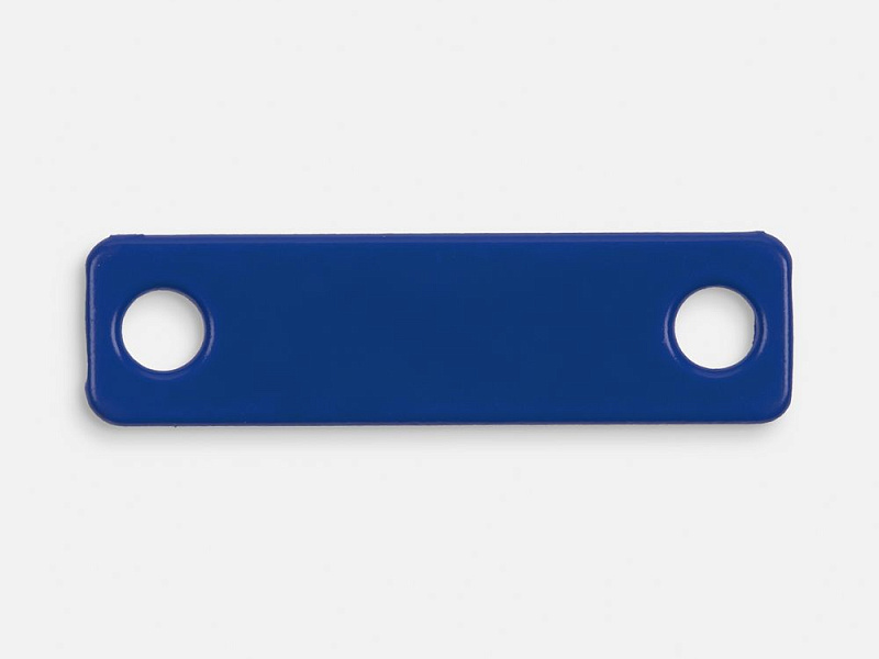 Шильдик металлический Alfa Liten, синий