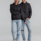 Толстовка с капюшоном Snake II черный меланж