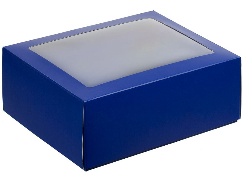 Коробка с окном InSight, синяя