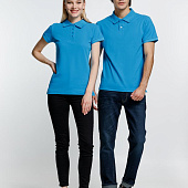 Рубашка поло женская Virma Premium Lady, бирюзовая