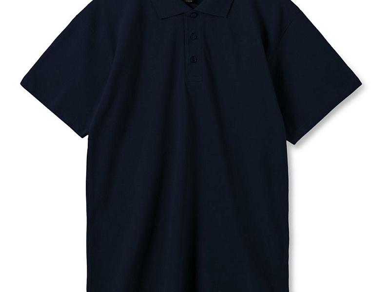 Рубашка поло мужская Summer 170, темно-синяя (navy)