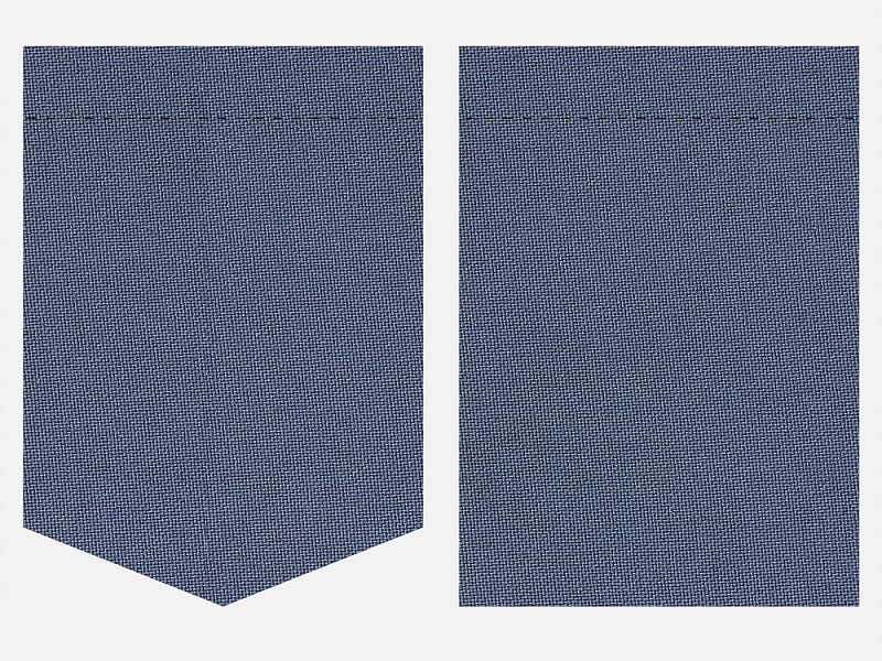 Карман из габардина Gabo L, сизый