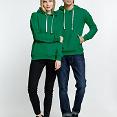 Толстовка с капюшоном Kirenga, зеленая