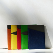 Картхолдер Dual, серо-синий