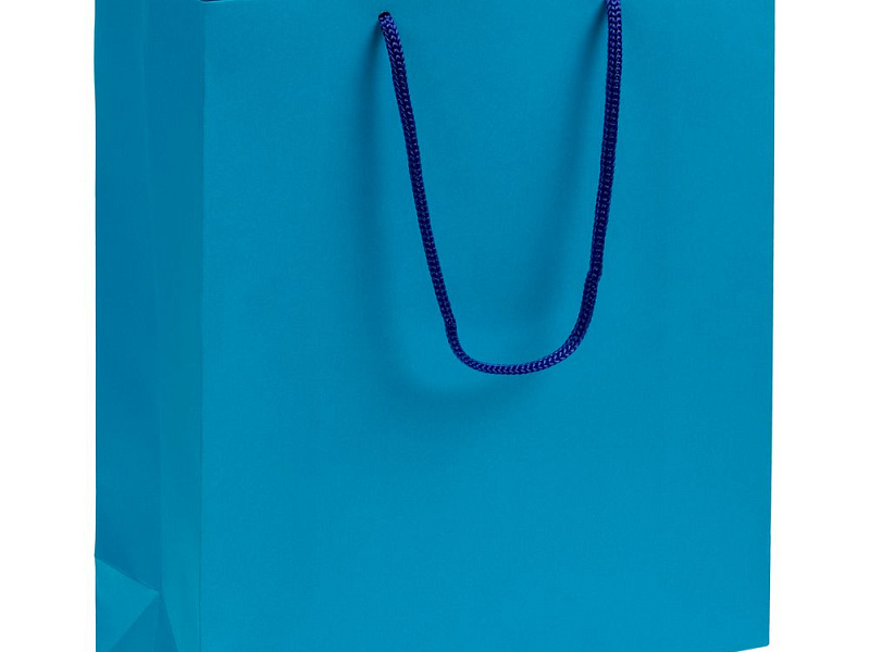 Пакет бумажный Wide, голубой