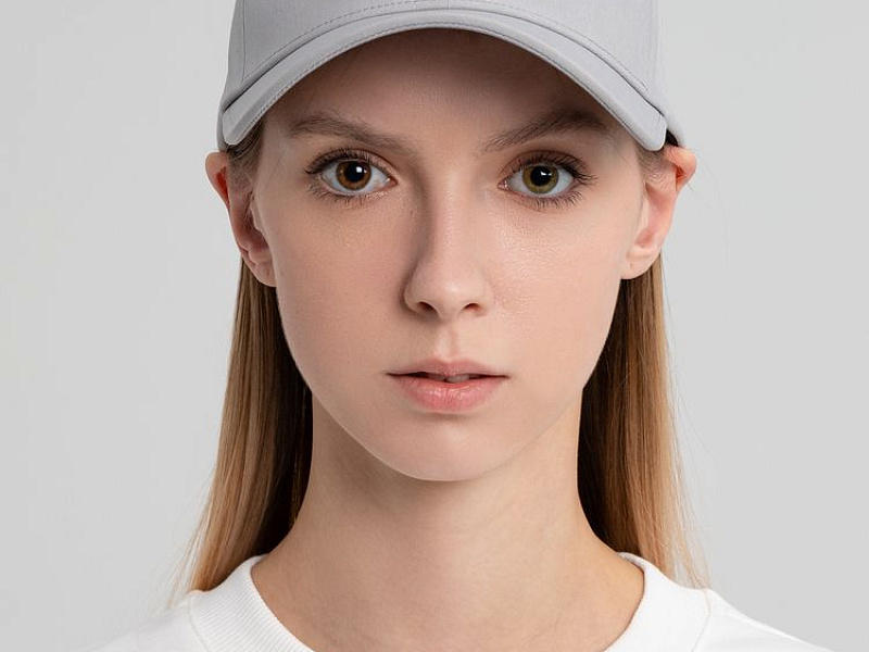 Бейсболка Kosmos, серая