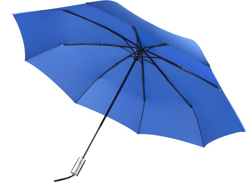 Зонт складной Fiber, ярко-синий