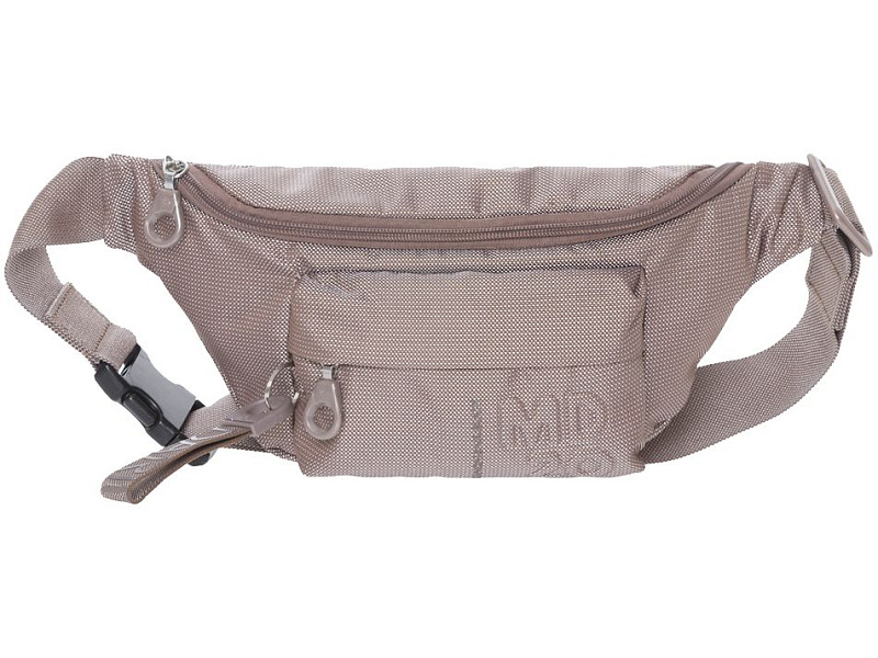 Сумка поясная MD20, серо-коричневая