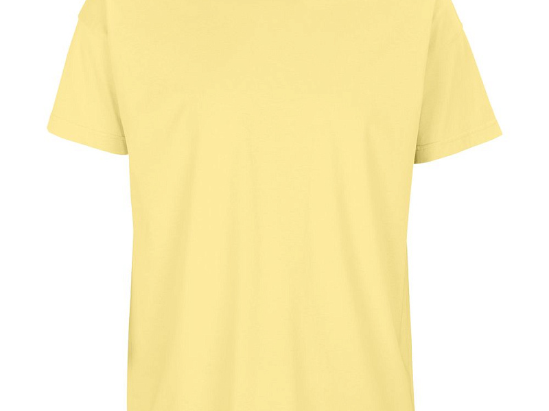 Футболка оверсайз мужская Boxy Men, светло-желтая