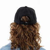 Бейсболка Woolridge, черная