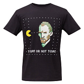 Футболка мужская «Ван-Пакман», черная