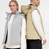 Жилет унисекс Sfera, светло-серый