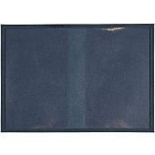 Обложка для паспорта Nubuk, синяя