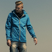 Куртка софтшелл мужская Skyrunning, черная