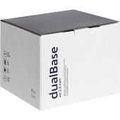 Кружка с подогревом и беспроводной зарядкой dualBase ver. 2.0 Matt, белая