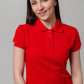 Рубашка поло женская Virma Premium Lady, красная