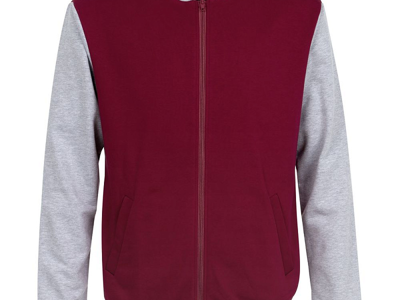 Бомбер College, бордовый