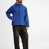 Куртка мужская с капюшоном Replay Men 340, ярко-синяя