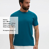 Футболка унисекс Regent 150, винтажный синий