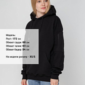 Худи унисекс Hand Some, черное