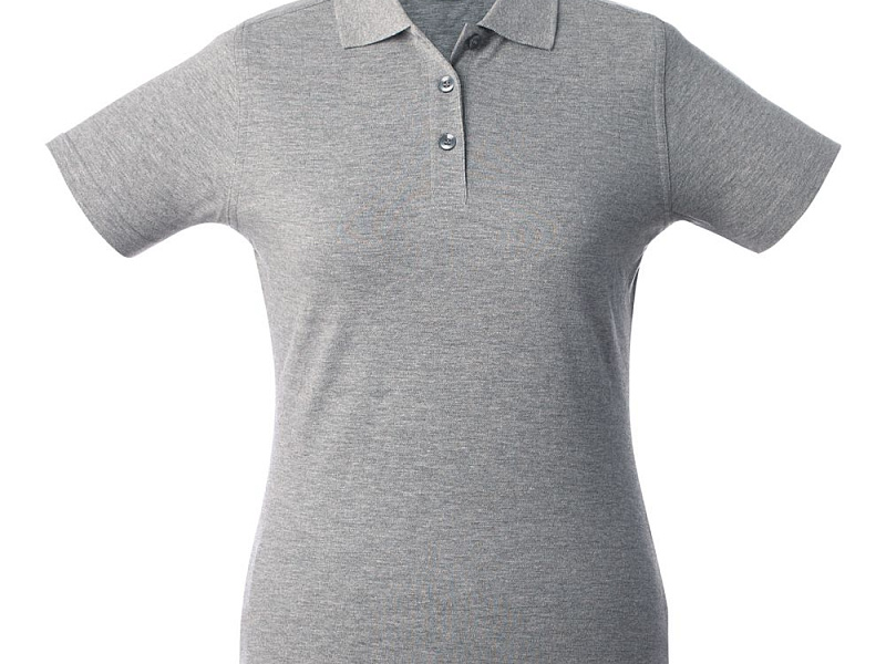 Рубашка поло женская Surf Lady, серый меланж