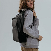 Рюкзак для ноутбука Conttori, черный меланж