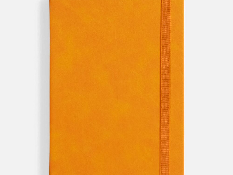 Ежедневник Urban Hard, недатированный, оранжевый