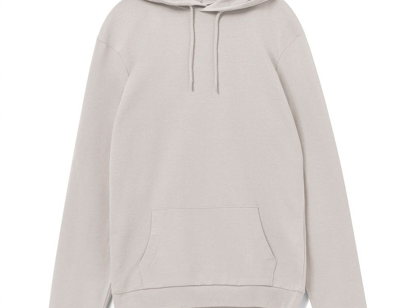 Толстовка с капюшоном унисекс Hoodie, дымчато-серая