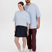 Джемпер с коротким рукавом Siluetti Volumica, светло-голубой