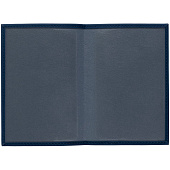 Обложка для паспорта Shall, синяя