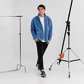 Куртка унисекс Oblako, голубая