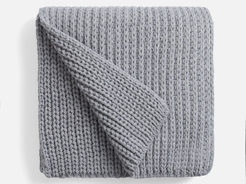 Шарф Nordkapp, светло-серый меланж