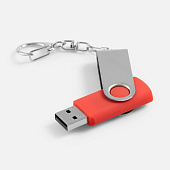 Флешка Twist, красная, 16 Гб