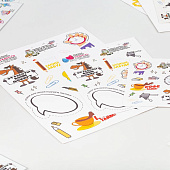 Наклейки ПВХ Sticker Pack на заказ, L