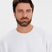 Джемпер с коротким рукавом Siluetti Volumica, молочно-белый