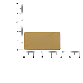 Значок Magnet Matto, золотистый глянцевый