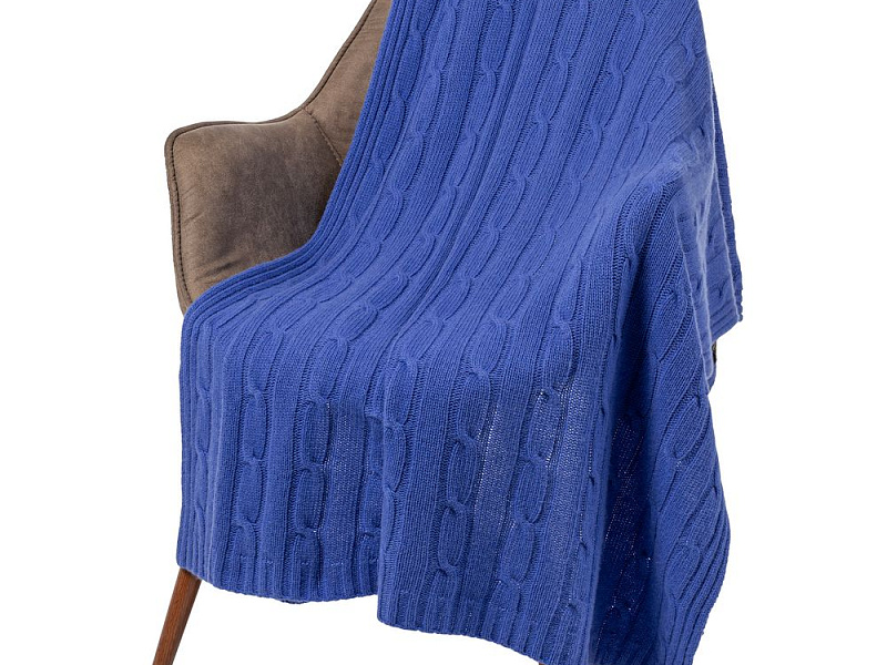 Плед Auray, ярко-синий