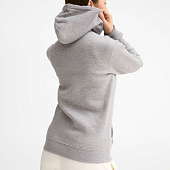 Толстовка женская на молнии с капюшоном Seven Women, серый меланж